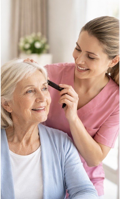 Personal care and grooming support